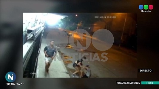 EXCLUSIVO: Imágenes de un tiroteo en un barrio Fonavi de Rosario