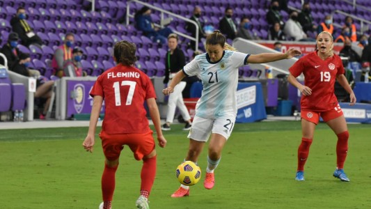 Argentina cayó nuevamente en su segunda presentación en la She Believes Cup ante Canadá