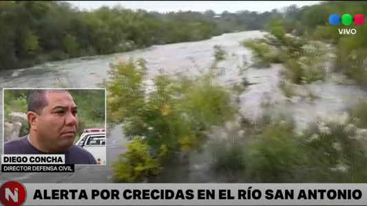 URGENTE: alerta por la crecida de ríos en las sierras