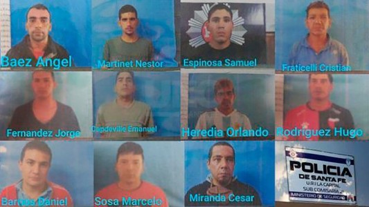 Sogas improvisadas, barrotes limados y techos rotos: así se escaparon 12 presos de una subcomisaría en Santa Fe