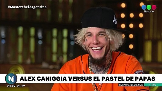 Alex Caniggia: “El pastel de papas de Barat no es comida high”
