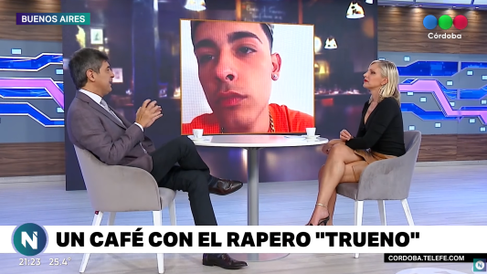 "Trueno": nos tomamos un café con el rapero que se consagró en la mayor competición de hip hop y freestyle