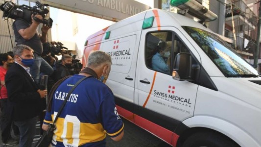 Maradona se llamó "Ariel Gómez" durante su internación en la Clínica Olivos