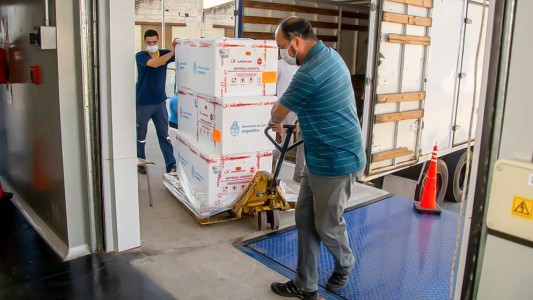 Llegaron 33 mil nuevas dosis de la vacuna Sputnik V a Córdoba