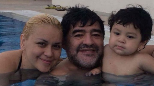Video: el penal de Dieguito Fernando que publicó Verónica Ojeda dedicado a Maradona