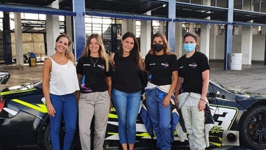 Con una mecánica cordobesa, debuta el primer equipo de automovilismo femenino del país