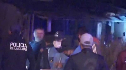 El lugar que el captor habría utilizado como refugio en la Ruta 6