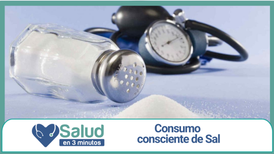 Concientizar sobre el consumo de Sal