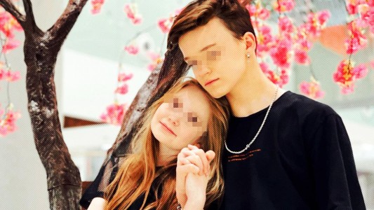 Escándalo por una influencer de 8 años que se puso de novia con un chico de 13