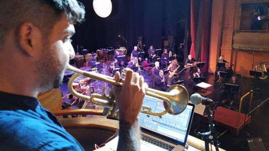 Así arrancó el Córdoba Jazz Festival con la banda sinfónica en el Teatro Real