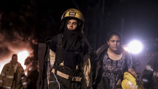 Una mujer reclama que la admitan ser bombera en un cuartel de San Luis