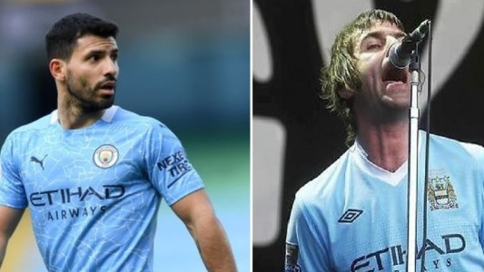 "Leyenda absoluta": la despedida de Liam Gallagher al "Kun" Agüero