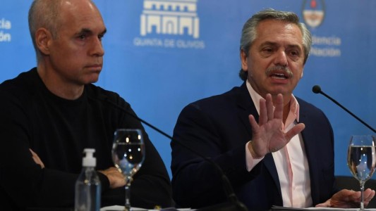 Alberto Fernández convocó a Rodríguez Larreta a una reunión de urgencia por la suba de contagios de coronavirus
