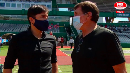 VIDEO: La arenga del "Cacique" Medina para que Talleres le gane a Independiente