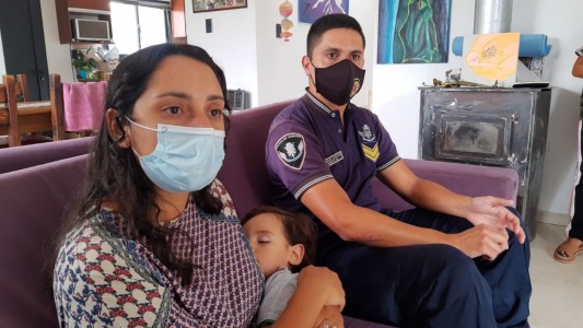 “No tenía pulso y dije, ya está, se fue”: pensó que su hijo estaba muerto, lo revivió un policía