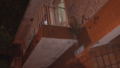 Gravísimo: arrojó a novia por el balcón