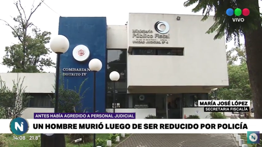 Un hombre murió luego de ser reducido por policía en una comisaría