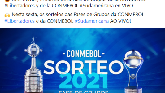 Seguí en vivo el sorteo de la Copa Libertadores y Sudamericana