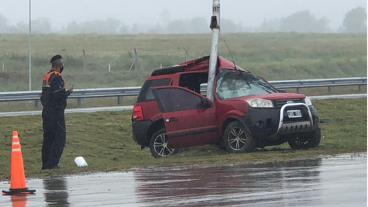Violento e impactante accidente en Avenida de Circunvalación