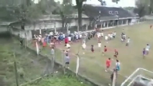 Tucumán: batalla campal en un partido de inferiores