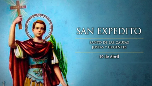 Hoy, día de San Expedito: mediador ante problemas urgentes