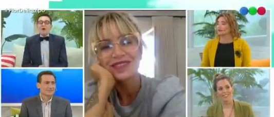 Florencia Peña: "El hisopado me dio positivo"