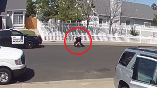 Video: el momento en que un policía golpea brutalmente a un chico con autismo