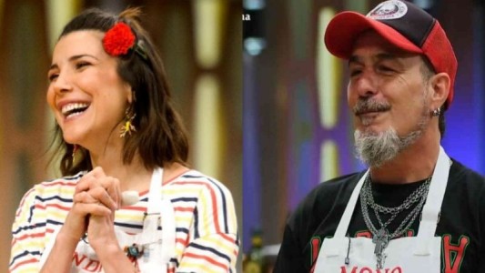 El reencuentro de Andrea Rincón y el Mono de Kapanga en Masterchef Celebrity