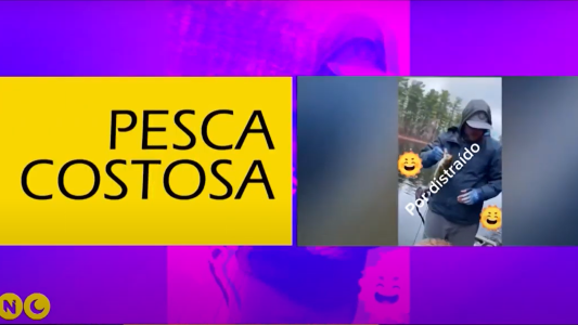 VIDEOS IMPERDIBLES: Un helado cosmético, pesca costosa y el perro motoquero