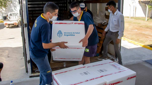 Reparto de vacunas: Córdoba recibió 61 mil nuevas dosis