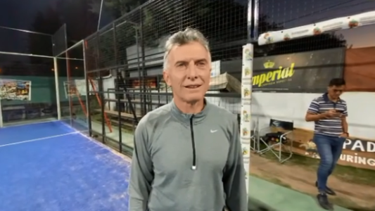 Macri jugó al padel en Alta Gracia: “hay que animarse a competir y aprender a perder”