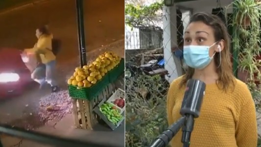 La atropelló un auto en la vereda y salió caminando: "El conductor estaba desmayado"