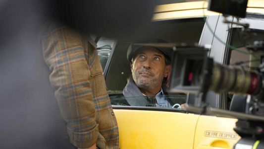 El set de filmación de granizo, la película que filma Francella en Córdoba, se llenó de curiosos