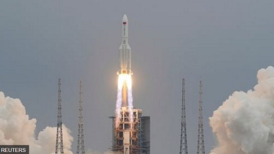 El cohete chino ya se desintegró: dónde cayó