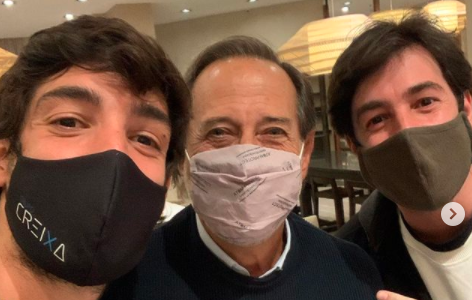 Video: Guillermo Francella sigue en Córdoba y se divirtió con Willy Magia