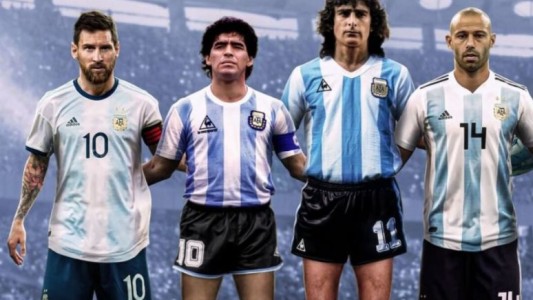 Polémica: la FIFA eligió a los jugadores más emblemáticos de la historia de la Selección argentina