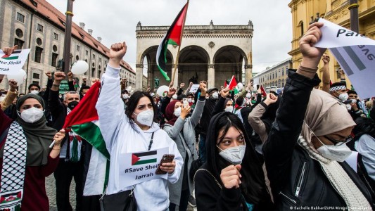 Marchas en Londres, París y Madrid a favor de la causa palestina