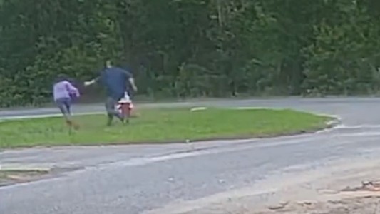 Intentó secuestrar a una menor, quedó grabado y lo detuvieron