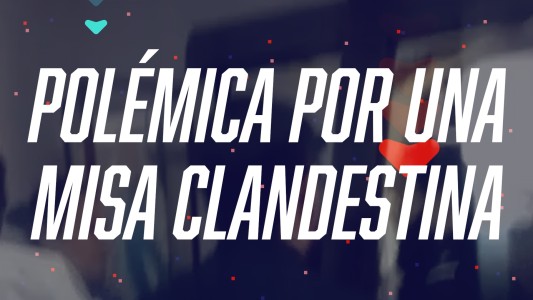 Polémica por una misa clandestina en Santa Fe