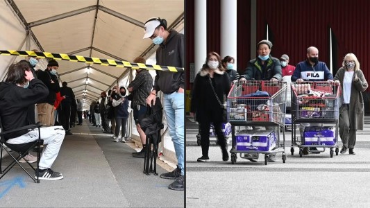 Cinco millones de australianos confinados por nuevo brote de covid