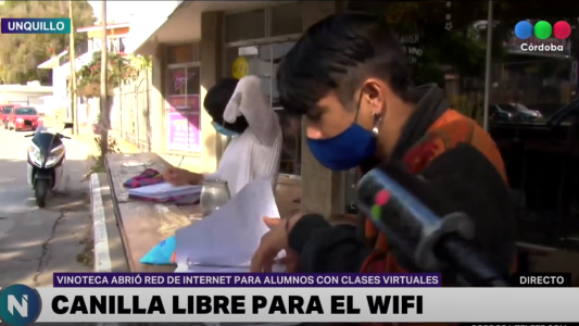 Vinoteca de Unquillo habilita wifi para estudiantes
