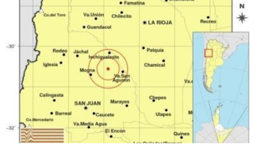 Sismo en San Juan se sintió en Mendoza, La Rioja, Buenos Aires y nuestra Provincia.