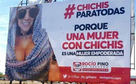 Candidata diputada en México prometió "chichis para todas"