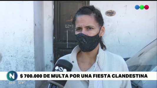 Una mujer deberá pagar una multa de más de 700.000 pesos por una fiesta clandestina en La Plata