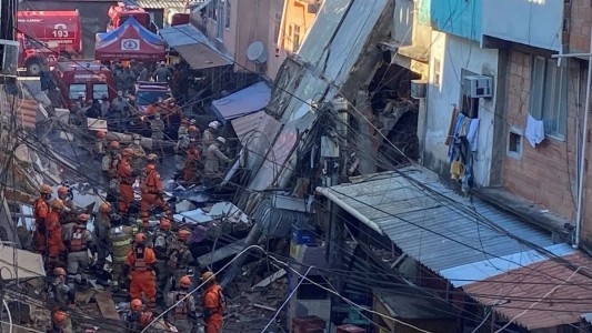 Así quedó el edificio de que se derrumbó y provocó la muerte de una niña