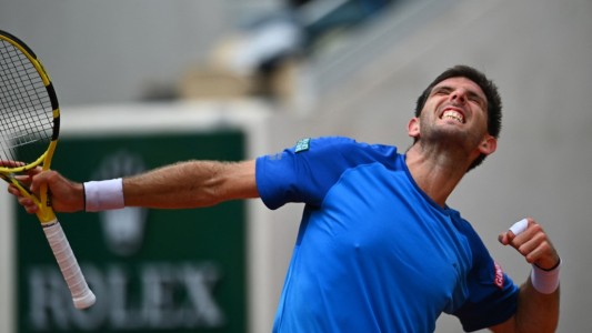 Delbonis se metió por primera vez en octavos de Roland Garros