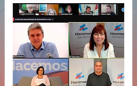 Elecciones 2021: Perotti encabeza el espacio político "Hacemos Santa Fe"