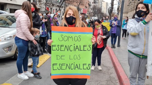 Protesta de jardines de infantes: “Somos esenciales”