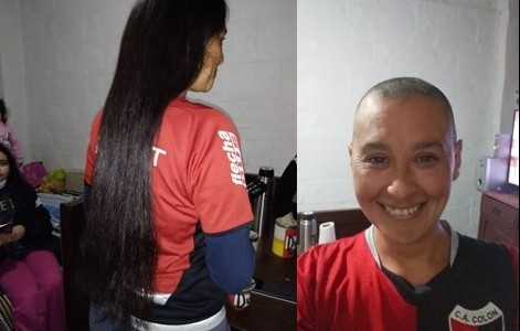 Nació, jugó y prometió por Colón: Yani se rapó luego de la consagración