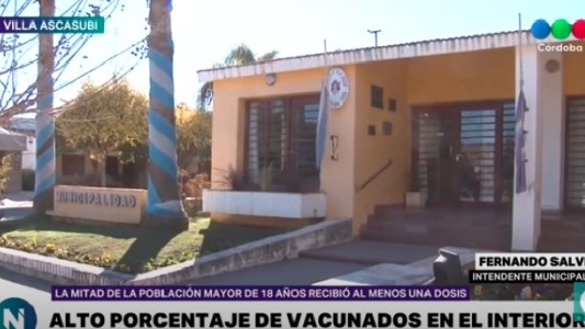 Villa Ascasubi: La mitad de la población, vacunada